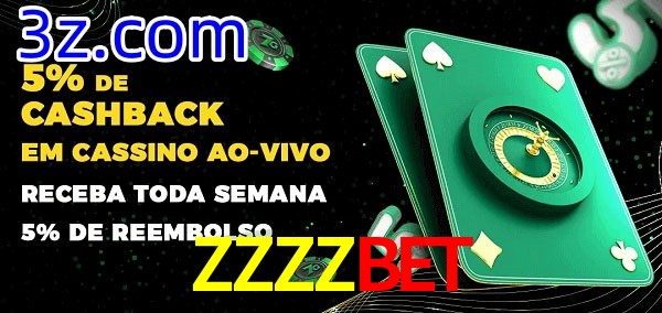 Promoções do cassino ao Vivo ZZZZbet